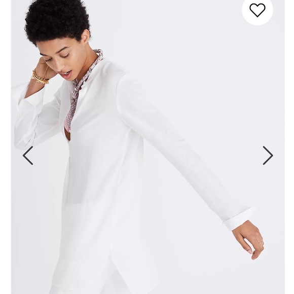 Madewell Tops - Madewell Wellspring Tunic Popover Shirt